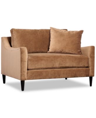 Furniture - Iliza 50" Fabric Cuddle Chair
