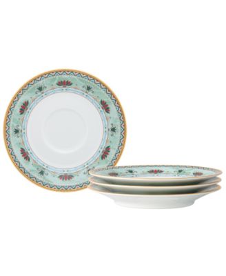 Serene Garden Set of 4 Saucers, 6" image
