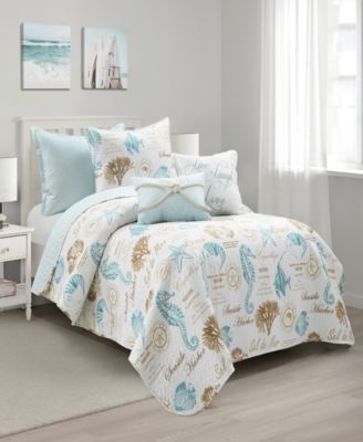 Lush Décor - Harbor Life 7-Pc. Quilt Sets