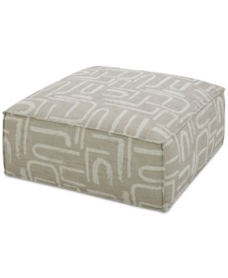 Furniture - 34" Fabric Ottoman