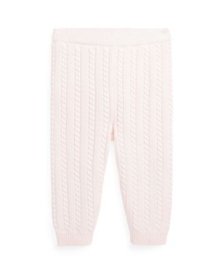 Baby Boys or Girls Cotton Cable Knit Sweater Pants image
