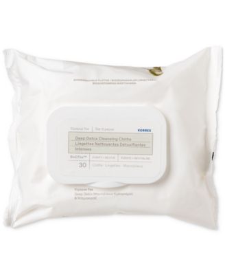 KORRES - Korres Olympus Tea Deep Detox Cleansing Cloths