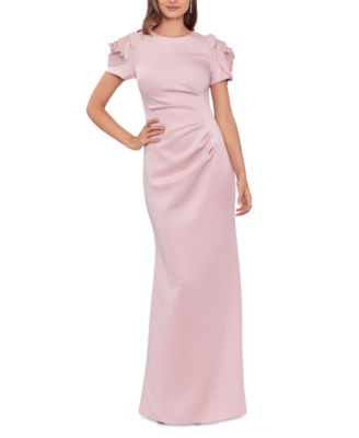 XSCAPE - Ruched Fit & Flare Gown
