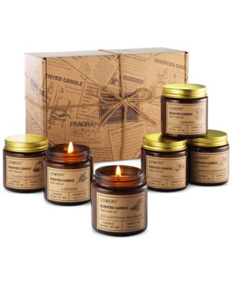 Lovery - 6-Pc. Scented Candle Gift Set