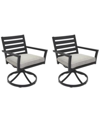Astaire Outdoor 2-pc Swivel Chair Bundle Set, Created for Macy's image