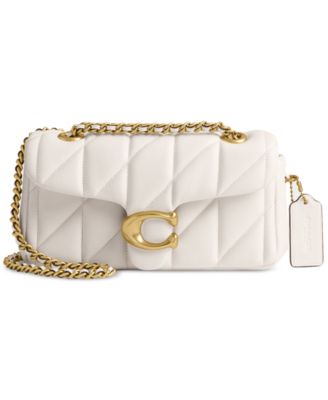 COACH - Quilted Leather Mini Tabby Shoulder Bag 20 with Chain