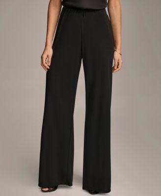 Women's Wide-Leg Jersey Pants image