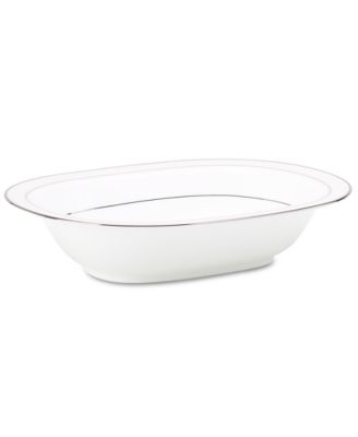 Montvale Platinum Oval Vegetable Bowl, 10.50", 24 oz. image