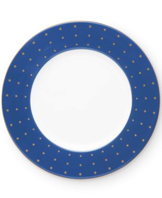 Library Lane Navy 9" Accent Plate image