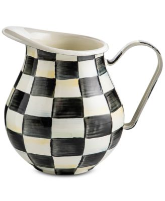 MacKenzie-Childs - Courtly Check Pitcher