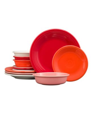 Sunset Horizon Classic Rim 12 Pc. Dinnerware Set, Service For 4 image