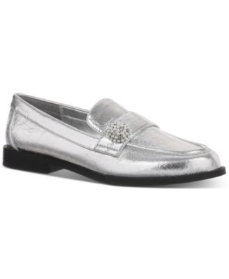 On 34th - Women's Marey Beaded-Trim Flat Loafers