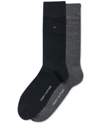 Tommy Hilfiger - Men's Solid Dress Socks, 2-Pack