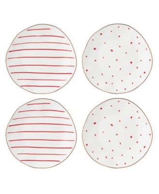 Garnet Bay Dessert Plates, Set of 4 image