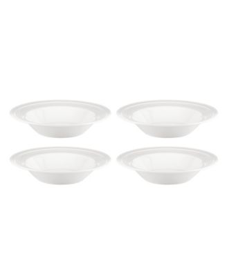 Tin Can Alley Rimmed Soup Bowls, Set of 4 image