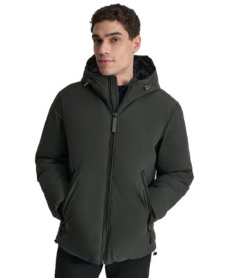 DKNY - Men's Hooded Full-Zip Jacket
