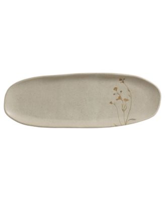 Campestre Stoneware Large Shallow Oval Platters, Set of 4 image