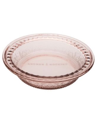 Anchor Hocking - 9.5" Laurel Embossed Pie Dish