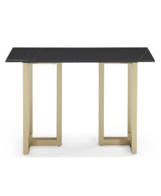 Furniture Emila 54" Sintered Stone Mix and Match Console Table image