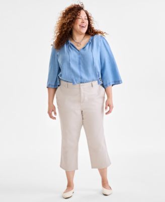 Style & Co - Plus Size Comfort Capri Pants