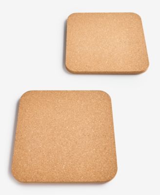 Set Of 2 Square Cork Trivets image