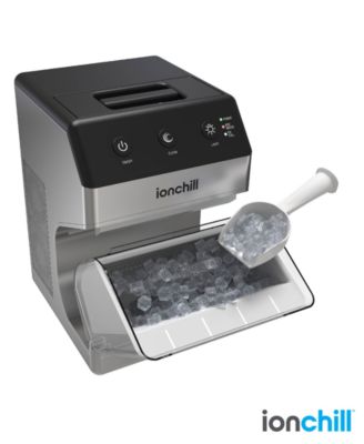 Tzumi - ionchill QuickCube Nugget-Shaped Compact Countertop Ice Maker