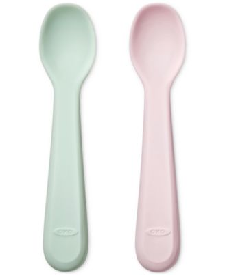 OXO - TOT 2-Pack Flexible Silicone Feeding Spoons