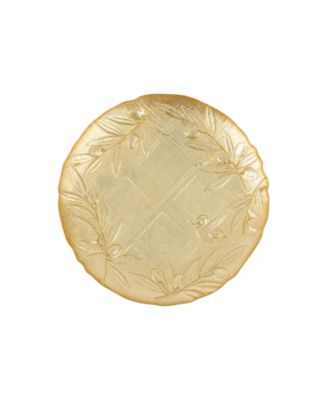 Moon Glass Olive Salad Plate image