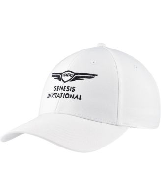 Ahead - Men's White Genesis Invitational Stratus Structured Ultimate Fit Adjustable Hat