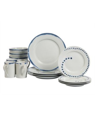 Tabletops Unlimited - Unlimited Isla 16-Pc. Dinnerware Set, Service for 4