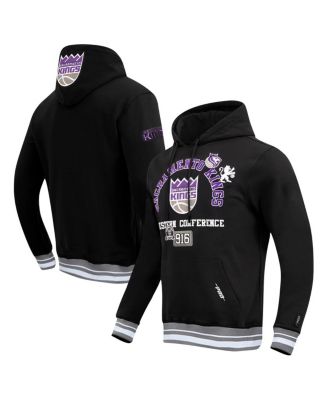 Pro Standard - Men's Black Sacramento Kings Area Code Pullover Hoodie