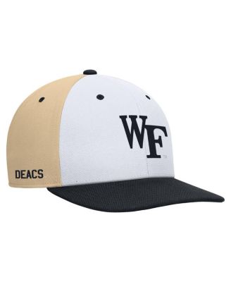 Nike - Men's White/Gold Wake Forest Demon Deacons Pro Performance Snapback Hat