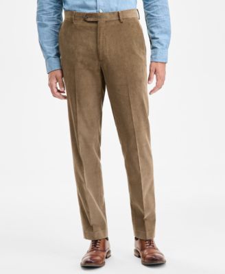 Tommy Hilfiger - Men's Modern-Fit Solid Corduroy Pants
