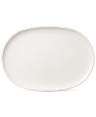 Bone Porcelain Artesano Large Oval Platter image