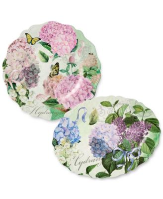 Garden Path Melamine Platters, Set of 2 image