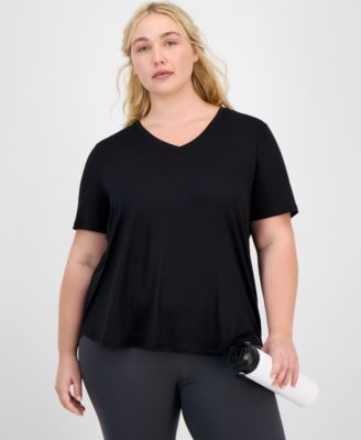 ID Ideology - Plus Size Solid Essentials Active Tee