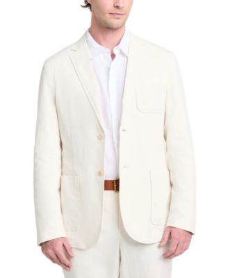 GUESS - Men's Tyron Slim-Fit Solid Blazer