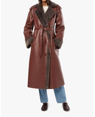 Women's Bonded Faux Fur Overcoat image