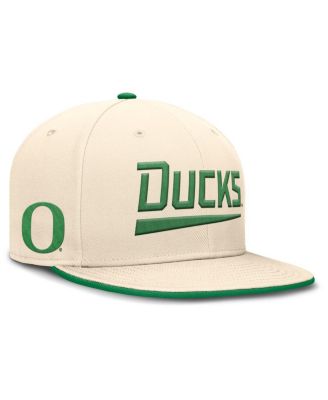 Nike - Men's Natural Oregon Ducks Primetime True Performance Fitted Hat