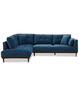 Furniture - Hazelynn 2-Pc. Fabric Sectional