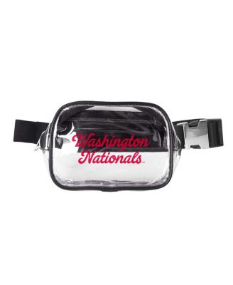 Logo Brands - Washington Nationals Clear Belt Bag