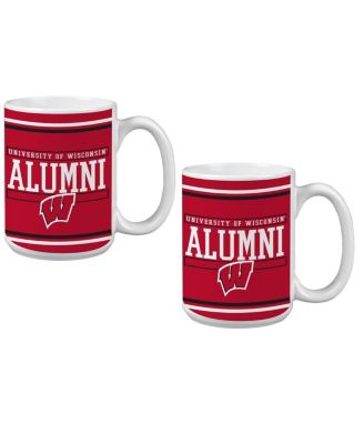 Indigo Falls - Wisconsin Badgers Two-Pack Alumni Mug Set