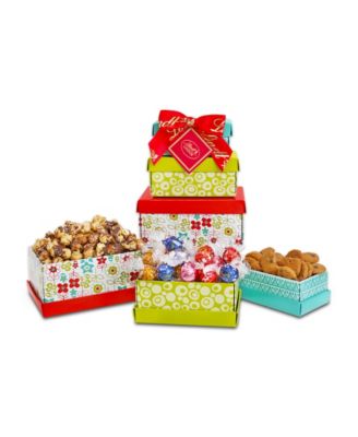 Alder Creek Gift Baskets - Gift Baskets Lindt Springtime Collection Tower, 6 Items