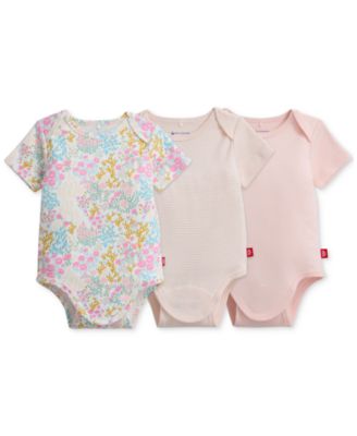 Magnetic Me - Baby Cotton Bodysuits, 3 Pack