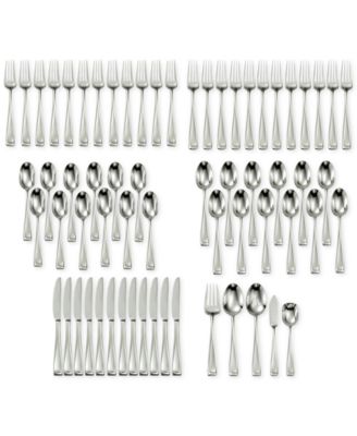 Macy's - Moda 65-Piece Flatware Set