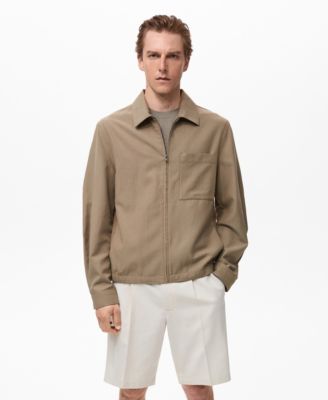 MANGO - Men's Pockets Lyocell Jacket