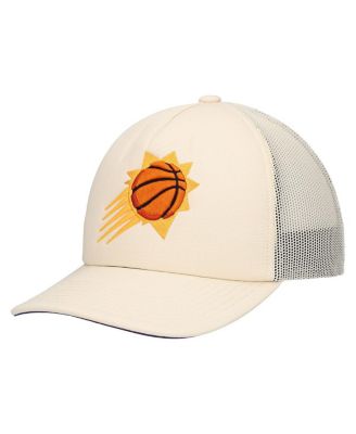 Mitchell & Ness - Men's Cream Phoenix Suns Trucker Adjustable Hat