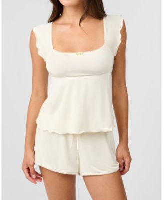 Women's Square Neck Babydoll Top image