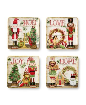 Nutcracker Parade Dessert Plates, Set of 4 image
