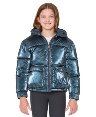 Sam Edelman - Big Girls Shimmer Puffer Jacket